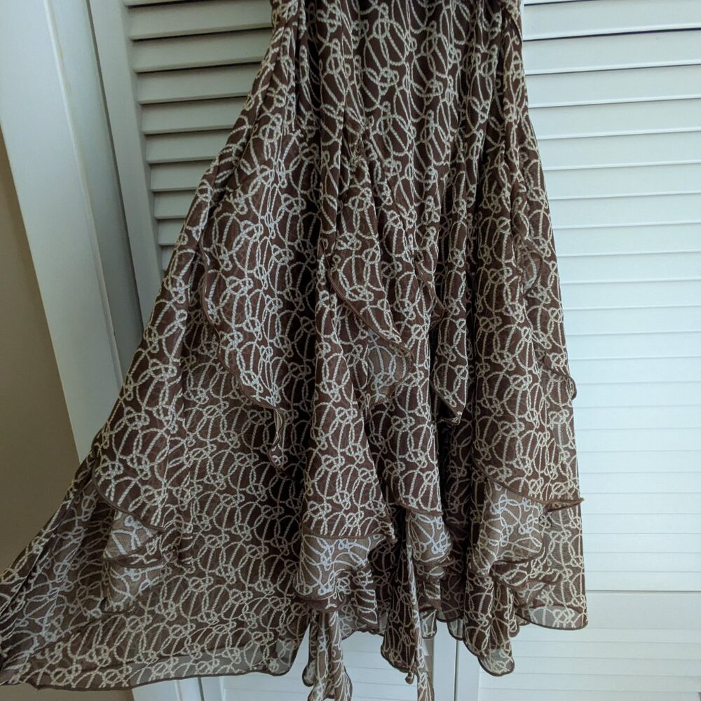 Flowy Ruffle Hem Dancing Dress - Picture 3 of 4